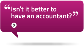 Isn't it better to have an accountant?